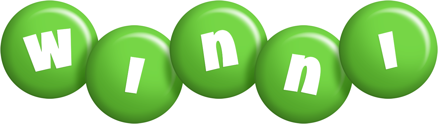 Winni candy-green logo