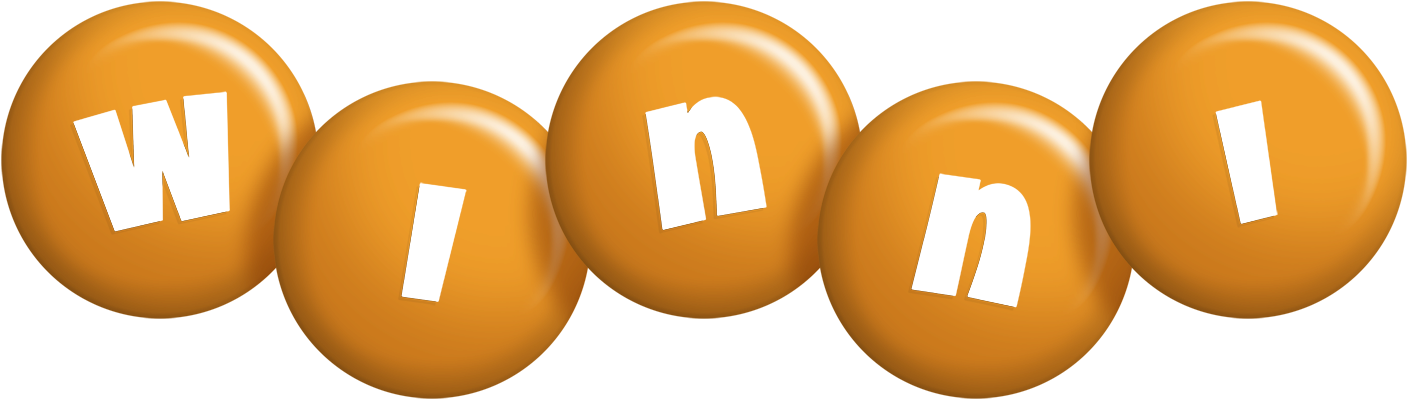 Winni candy-orange logo