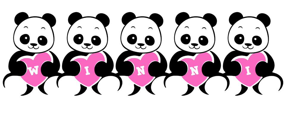 Winni love-panda logo