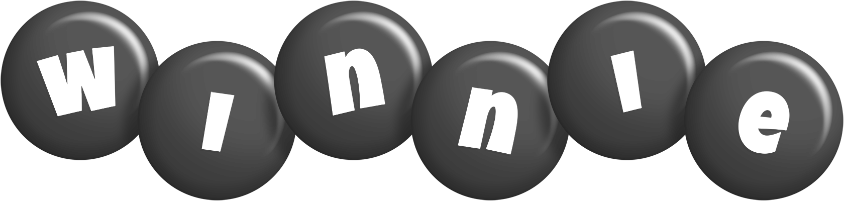 Winnie candy-black logo