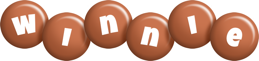 Winnie candy-brown logo