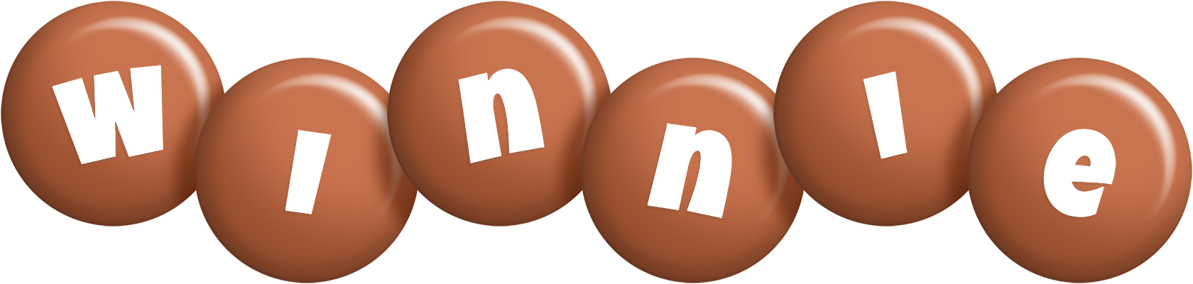Winnie candy-brown logo