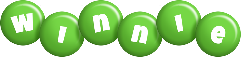 Winnie candy-green logo