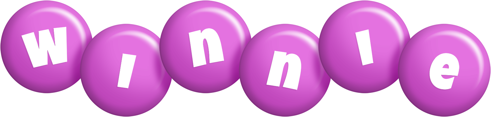 Winnie candy-purple logo