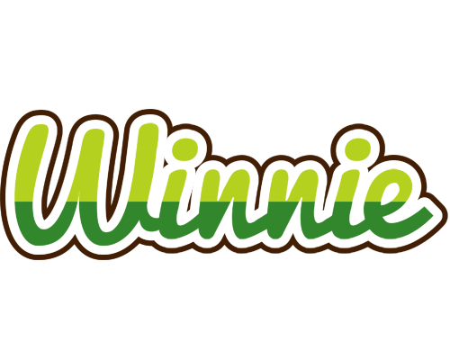 Winnie golfing logo