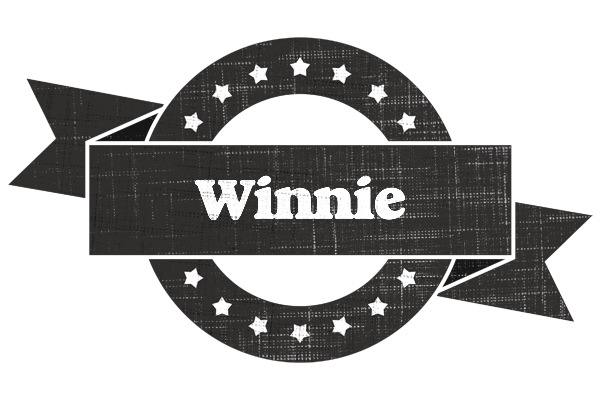 Winnie grunge logo