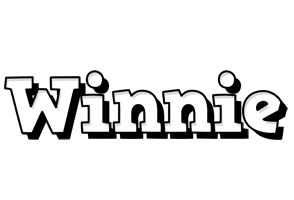 Winnie snowing logo