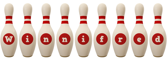 Winnifred bowling-pin logo