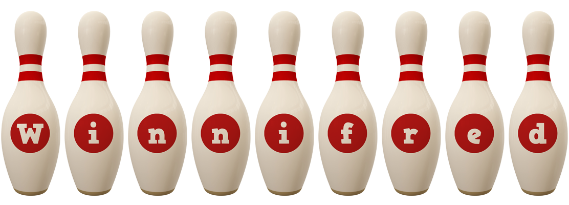 Winnifred bowling-pin logo