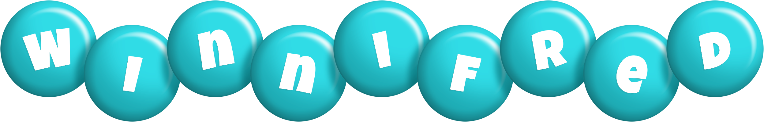 Winnifred candy-azur logo