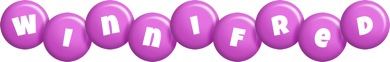 Winnifred candy-purple logo