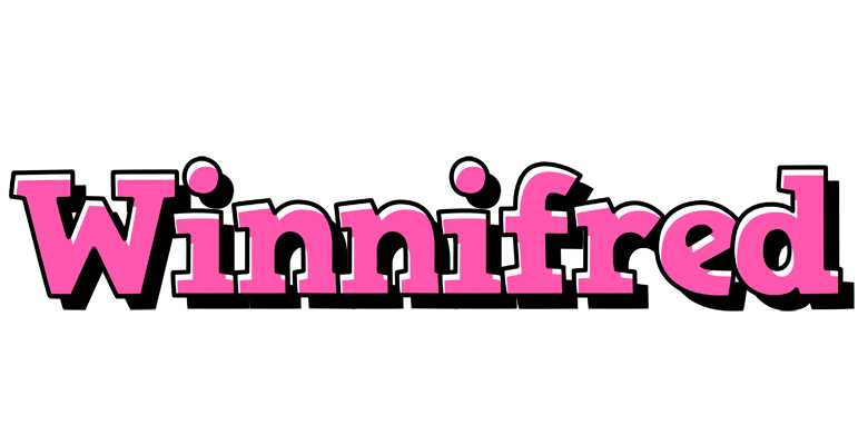 Winnifred girlish logo