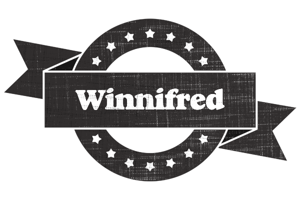 Winnifred grunge logo