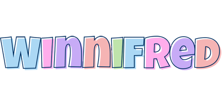 Winnifred pastel logo