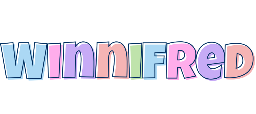 Winnifred pastel logo