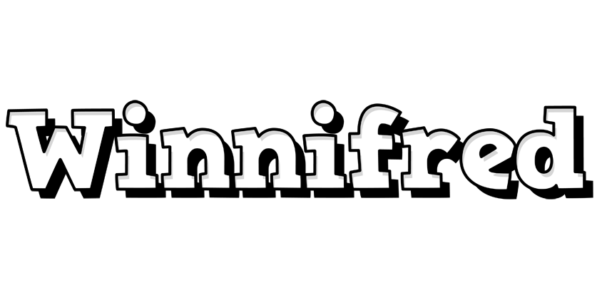 Winnifred snowing logo