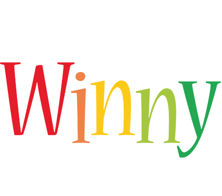 Winny birthday logo