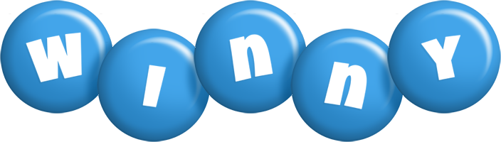 Winny candy-blue logo