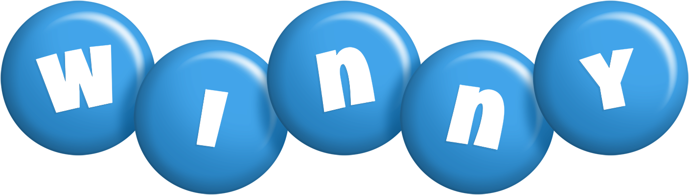Winny candy-blue logo