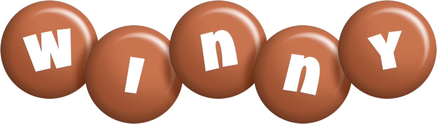 Winny candy-brown logo
