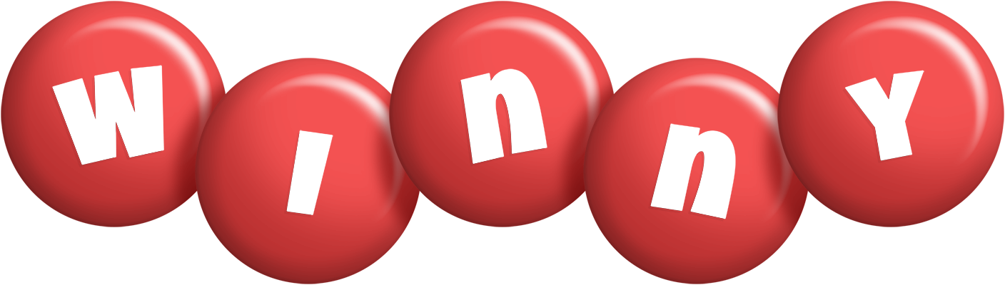 Winny candy-red logo