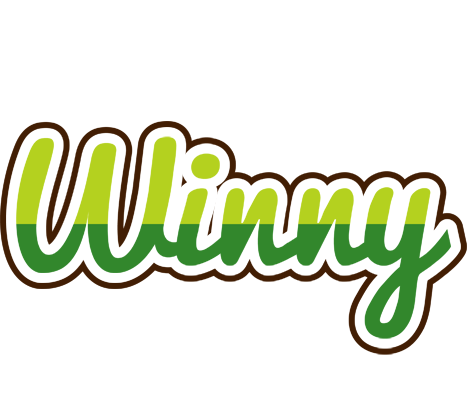Winny golfing logo