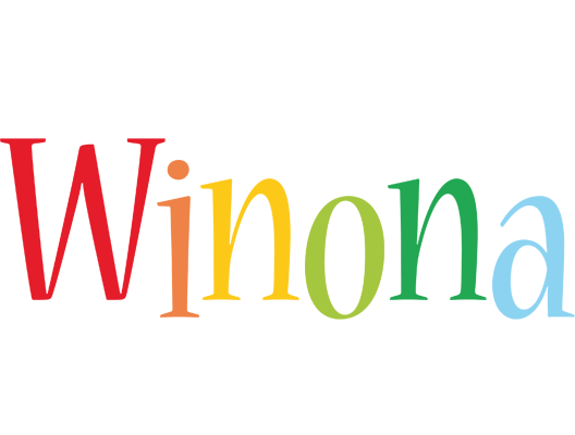Winona birthday logo