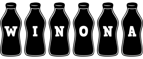 Winona bottle logo