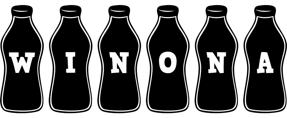Winona bottle logo