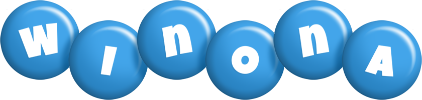 Winona candy-blue logo