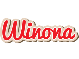 Winona chocolate logo