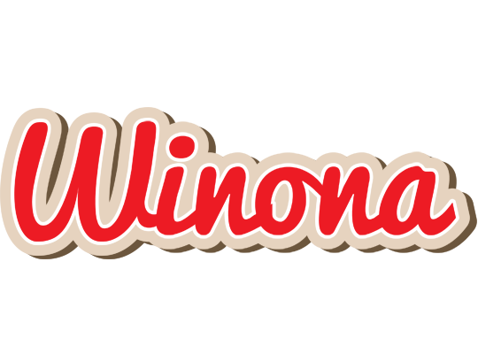 Winona chocolate logo