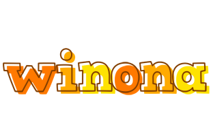 Winona desert logo