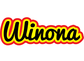 Winona flaming logo