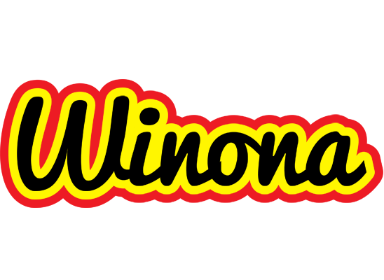 Winona flaming logo