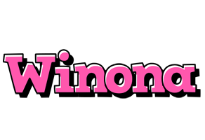 Winona girlish logo