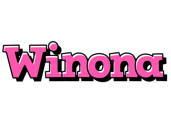 Winona girlish logo