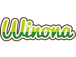 Winona golfing logo