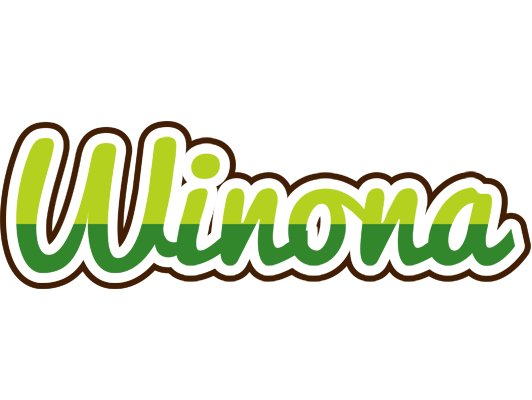 Winona golfing logo