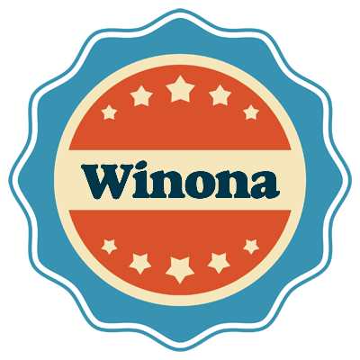 Winona labels logo