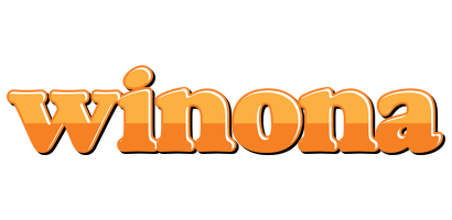 Winona orange logo