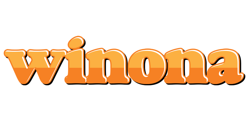 Winona orange logo