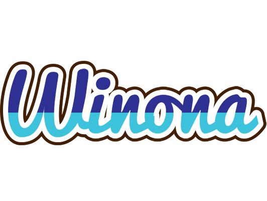 Winona raining logo