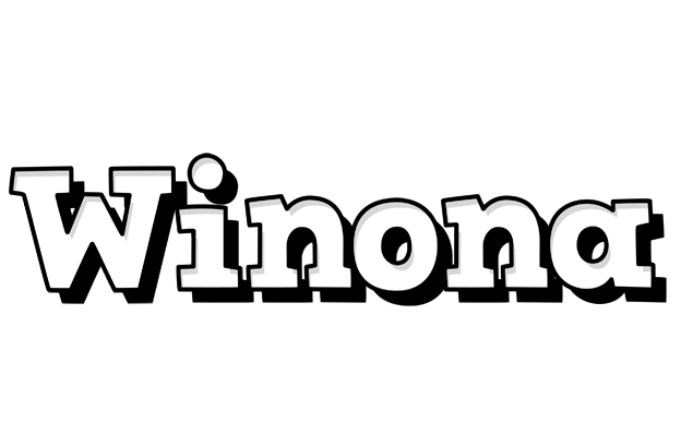 Winona snowing logo