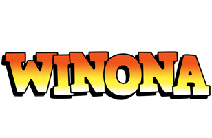 Winona sunset logo