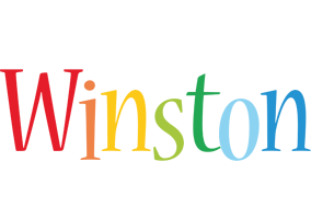 Winston birthday logo