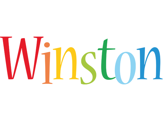 Winston birthday logo