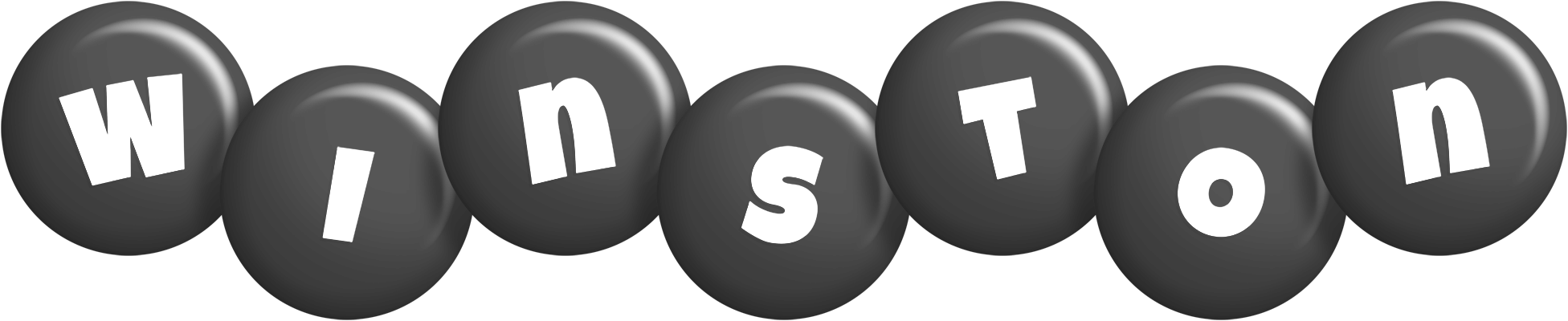 Winston candy-black logo