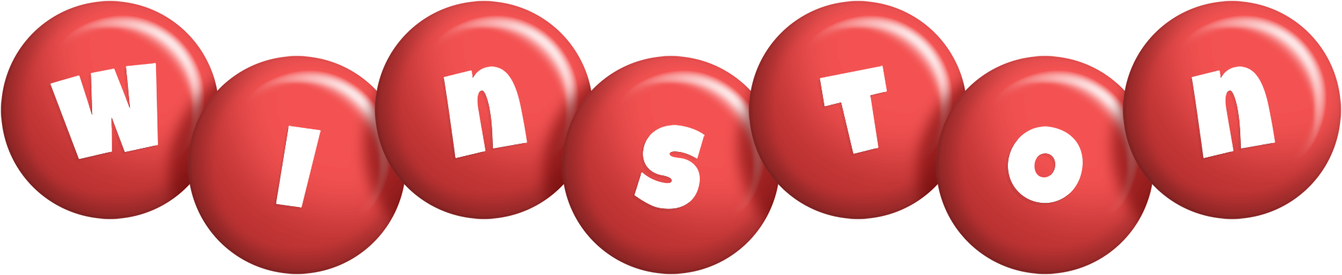 Winston candy-red logo