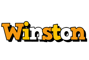 Winston cartoon logo